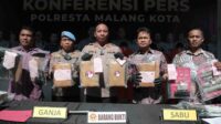 rilis lima tersangak pengedaran narkoba 11zon