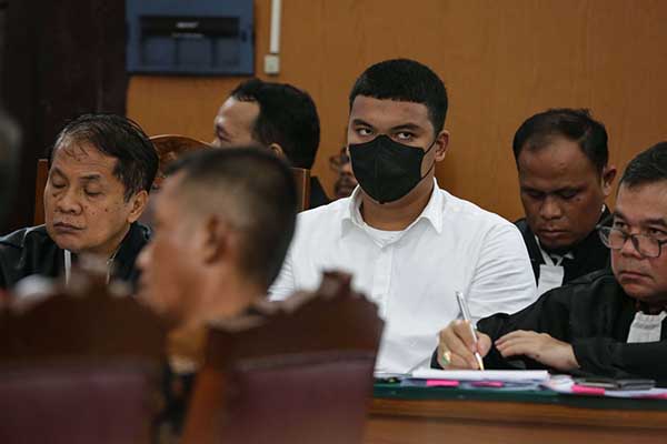 Sidang Shane Lukas. (ist) - Shane Lukas Minta Dibebaskan, Merasa Jadi Korban Mario Dandy