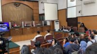 Sidang terdakwa penganiayaan berat Mario Dandy. (ist) - Mario Dandy Dituntut 12 Tahun Penjara Kasus Penganiayaan David