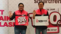 Smartfren perkenalkan paket kuota 100 GB hanya Rp100.000. (rhd) - Smartfren Perkenalkan Paket Kuota 100 GB Hanya Rp100.000, Dukung Generasi Digital Berkarya