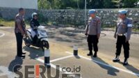 Tempat uji sim C yang berada di Kasat Lantas Polres Pamekasan. (Seru.co.id/udi) - Polres Pamekasan: Perubahan Angka 8 Jadi S Hanya untuk Praktik Uji SIM C