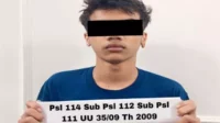 Tersangka pengedaran narkotika. (Ist) - Edarkan Narkoba, Pemuda Probolinggo Ditangkap Polres Malang