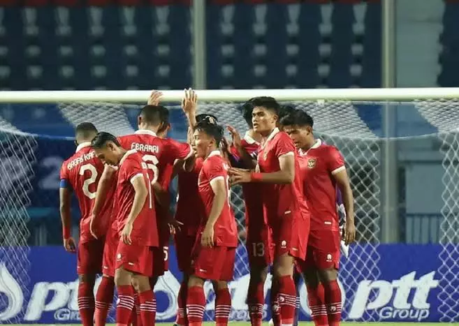 Timnas sepak bola Indonesia. (ist) - Timnas Indonesia ke Final Piala AFF U23 2023 Usai Bungkam Thailand 3-1