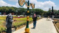 Alun-alun Tugu Kota Malang, dalam masa pembangunan. (Seru.co.id/wul) - Pembangunan Alun-alun Tugu Masih 80 Persen