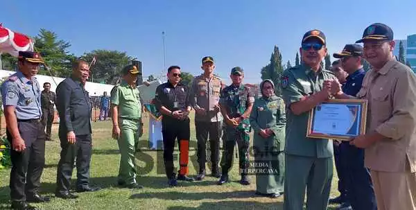 Apel Siaga Linmas Kabupaten Jombang Hadapi Hajat Nasional 2024