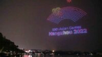 Asian Games 2022. (ist) - Unik, Opening Ceremony Asian Games 2022 Pakai Kembang Api Digital
