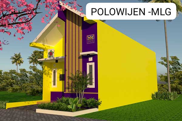 Desain rumah yang dijadikan target bedah rumah usai direnovasi. (ist) - Totalitas Pemuda Shiddiqiyyah Bedah Rumah Syukur Layak Huni Warga Tak Mampu
