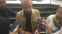 Kepala Dinas Perhubungan Kota Malang (Dishub), Widjaja Saleh Putra, menjawab pertanyaan awak media. (ws8) - Dua Pekan Rekayasa Lalu Lintas Buk Gluduk, Begini Evaluasi Dishub