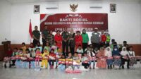 Kodim 0833 bersama Bunda Kembar gelar Baksos LPAN Griya Baca Klojen. (ist) - Kodim 0833 Bersama Bunda Kembar Gelar Baksos LPAN Griya Baca Klojen