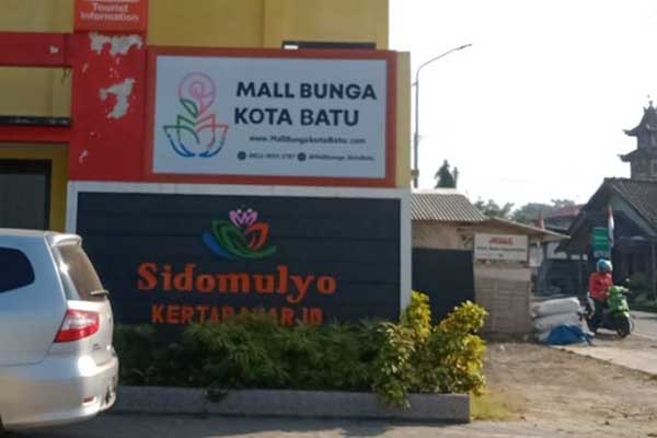 Mall bunga Sidomulyo di Desa Sidomulyo Kota Batu. (Seru.co.id/dik) - Mall Bunga Sidomulyo Kota Batu Fasilitasi Petani Berjualan Online