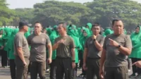 Pangdam V/Brawijaya Olahraga Bersama Prajurit TNI AD, PNS dan Persit se-Malang Raya
