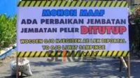 Pasca Viral, Jembatan Pelor Ditutup Sepekan dan Diperbaiki
