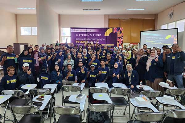 Peserta matching fund menyimak pemaparan para pemateri. (ist) - Melalui Matching Fund, FTP UB Bina 50 UKM se-Kota Batu