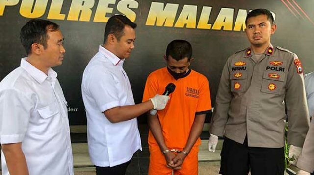 Rilis pencabulan dan kekerasan di Singosari. (Seru.co.id/wul) - Tawarkan Tumpangan, Pria Beristri di Singosari Cabuli dan Aniaya Wanita Tidak Dikenal