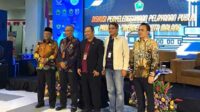 Staf Khusus Wakil Presiden RI, Gatot Priyo Utomo saat mengunjungi Mal Merdeka Kota Malang. (ws8) - Mal Pelayanan Publik Kota Malang Bakal Terapkan Digitalisasi