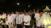 Tasyakuran Pamekasan Hebat, bertempat di lapangan Nagara Bhakti Mandhapa Agung Ronggosukowati Kabupaten Pamekasan, Senin (24/9/2023) malam. (Seru.co.id/luq) - Tasyakuran Pamekasan Hebat, Mas Tamam Sebut Lima Prioritas Bupati Sudah Tuntas dengan Baik