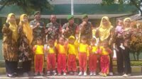 Yayasan Paud Wijaya Kesuma kunjungi Koramil Sukun. (ist) - Yayasan Paud Wijaya Kesuma Kunjungi Koramil Sukun