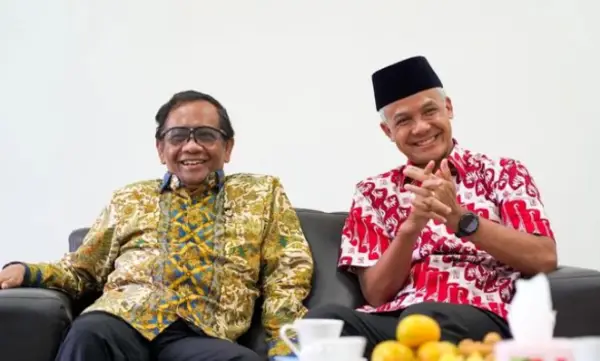 Resmi! Mahfud MD Jadi Cawapres Ganjar Pranowo