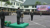 Dandim 0833 pimpin upacara peringatan HUT ke-78 TNI. (ist) - Dandim 0833 Pimpin Upacara Peringatan HUT ke-78 TNI