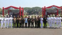 Dandim 0833 turut upacara peringatan HUT ke-78 Provinsi Jatim. (ist) - Dandim 0833 Turut Upacara Peringatan HUT ke-78 Provinsi Jatim