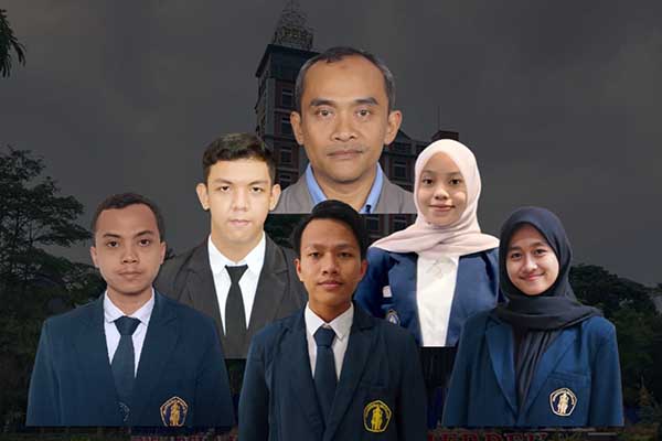 Empat Mahasiswa membuat inovasi limbah cangkang tiram sebagai bahan alternatif baterai. (Seru.co.id/ws8) - Empat Mahasiswa FMIPA UB Ciptakan ‘Crossta Battery’ dari Limbah Cangkang Tiram
