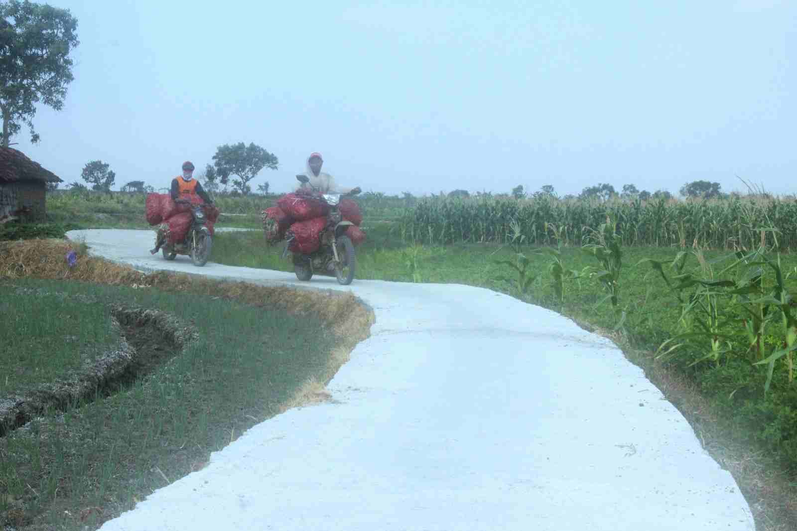 JUT 200 Meter di Desa Kunci, Akses Petani Makin Mudah dan Nyaman