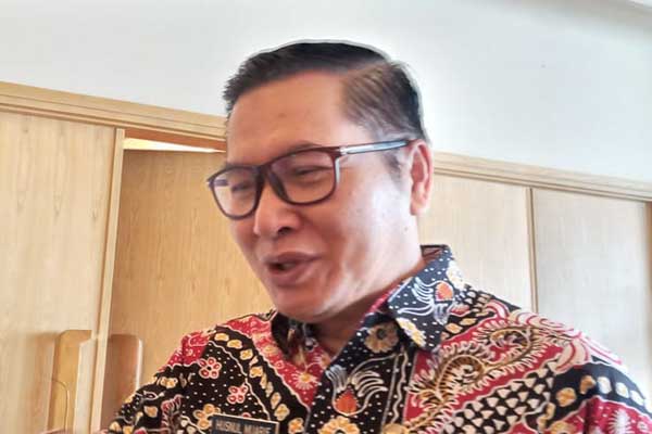 Kepala Dinkes Kota Malang, dr Husnul Mu’arif menjawab pertanyaan awak media. (ws8) - Kadinkes: Kasus Cacar Monyet Belum Ada di Kota Malang