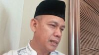 Kepala Pelaksana BPBD Kota Malang, Prayitno menjawab pertanyaan awak media. (Seru.co.id/ws8) - BPBD Kota Malang Bakal Lakukan Mitigasi Antisipasi Bencana di Musim Hujan