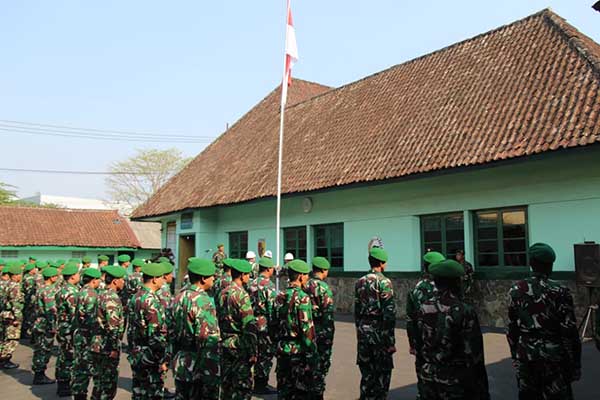 Kodim 0833/Kota Malang gelar Upacara Hari Sumpah Pemuda ke-95. (ist) - Kodim 0833/Kota Malang Gelar Upacara Hari Sumpah Pemuda ke-95