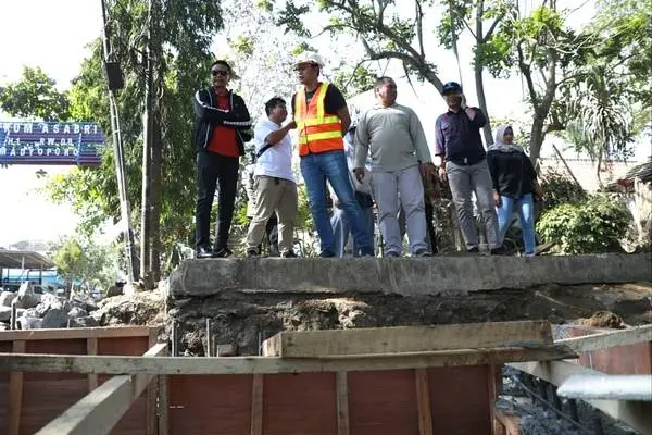 Tinjau Proyek Strategis, Pj Wali Kota Malang Siap Kawal dan Lanjutkan