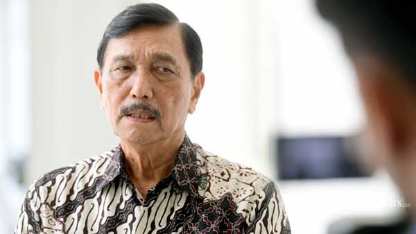 Menko Marves Luhut Binsar Pandjaitan. (ist) - Bahlil Ungkap Kondisi Terakhir Menko Marves Luhut Binsar Pandjaitan