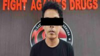 Pemuda Amadanom Ditangkap, 200,52 Gram Sabu Diamankan