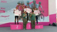 Polresta Makota Sabet Medali Emas dan Perak di Ajang Tour of Kemala 2nd Series Banyuwangi 2023