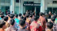 Personel Koramil Lowokwaru pimpin upacara Hari Kesaktian Pancasila di SMK Widyagama. (ist) - Personel Koramil Lowokwaru Pimpin Upacara Hari Kesaktian Pancasila di SMK Widyagama