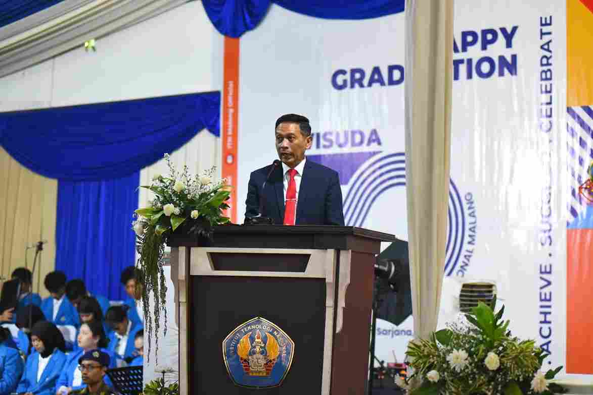 Hadiri Wisuda ke-70 ITN, Pj Wali Kota Malang Sampaikan Ini