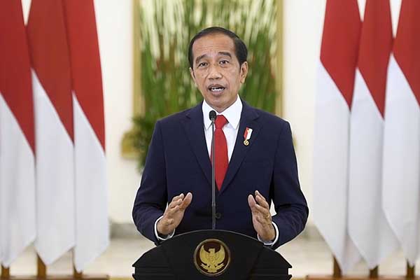 Presiden Jokowi. (ist) - Presiden Jokowi di Hari Sumpah Pemuda: Indonesia Emas 2045