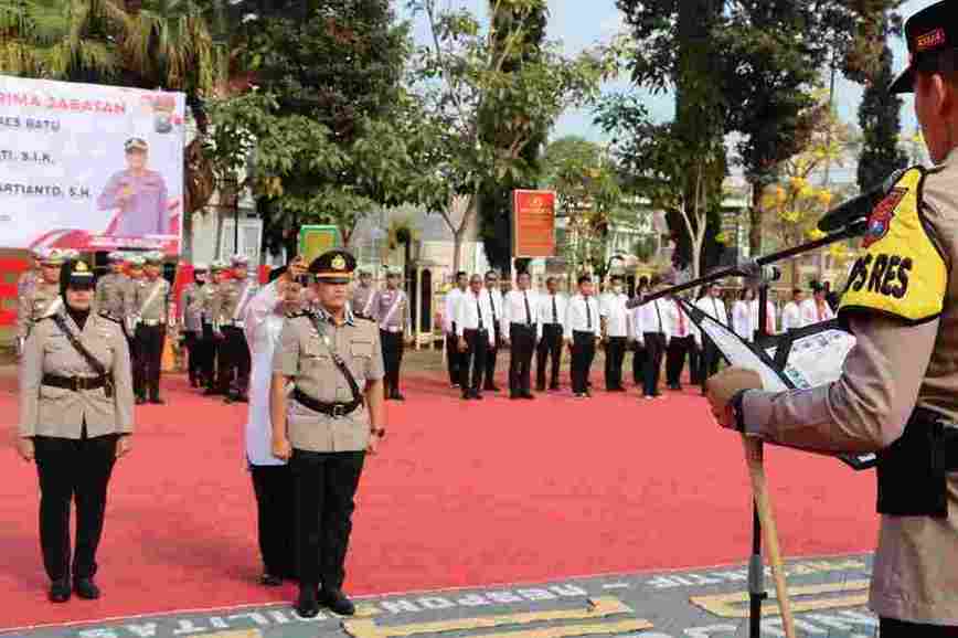 AKP Dadang Resmi Jadi Kasatlantas Polres Batu Gantikan AKP Lya