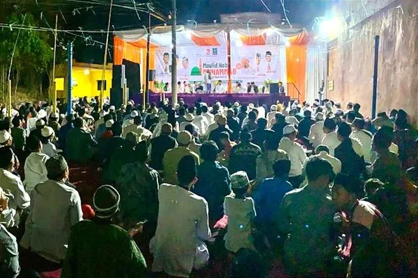 Solidkan Dukungan AMIN, PKS-PKB Kabupaten Malang Gelar Maulid Nabi Muhammad SAW