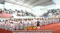 Ribuan peserta ikuti Kejuaraan Karate Piala Kemerdekaan Ketua DPRD Kota Malang 2023. (ist) - Ribuan Peserta Ikuti Kejuaraan Karate Piala Kemerdekaan Ketua DPRD Kota Malang 2023