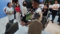 Delegasi ASEAN dari 8 negara belajar sejarah di Museum Mpu Purwa. (rhd) - Kota Malang Jadi Tuan Rumah ASEAN Panji Festival 2023