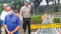 Tersangka insiden wisatawan tewas jembatan kaca The Geong. (ist) - Pemilik Jembatan Kaca The Geong Jadi Tersangka Usai Wisatawan Tewas