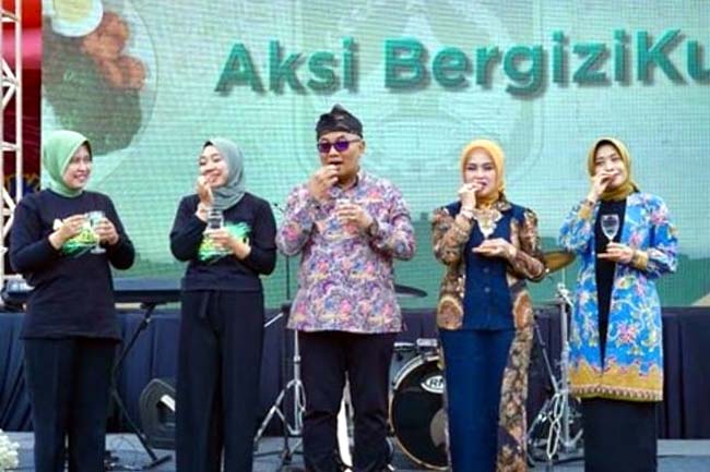Kampanye Aksi Bergizi, Pemkot Batu Serukan Konsumsi Tablet Fe dan Isi Piringku