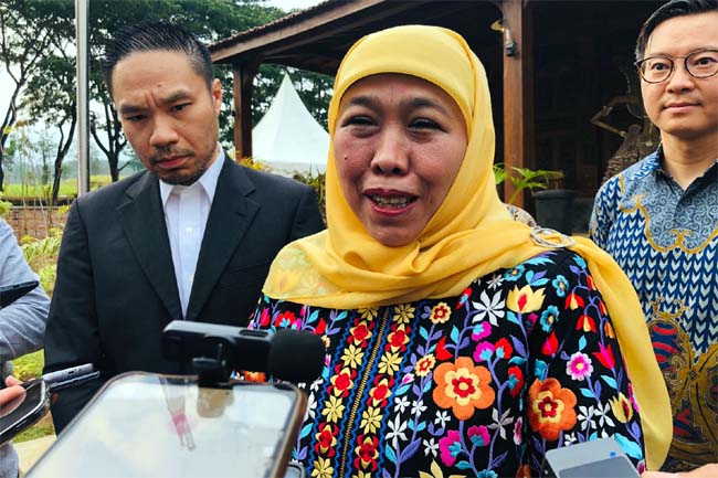 Gubernur Jawa Timur, Khofifah Indar Parawansa.(Seru.co.id/wul)