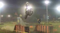 Kroser Trial Game Dirt Taklukan Cuaca dan Ekstrimnya Sirkuit Rampal Malang