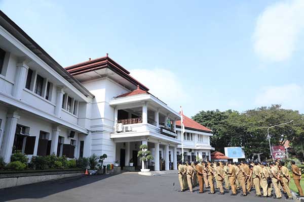 Apel Pagi bersama ASN Kota Malang. (ist) - Memasuki November, Pj Wali Kota Malang Instruksikan Empat Hal