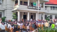 Pasiter Kodim 0833/Kota Malang Hadiri Apel Pelepasan Jambore Pramuka Patriot NKRI-III