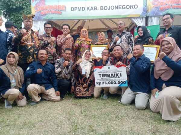 BUM Desa Bandung Bondowoso Bojonegoro Raih Prestasi Terbaik 1 Lomba BUM Desa Jawa Timur 2023