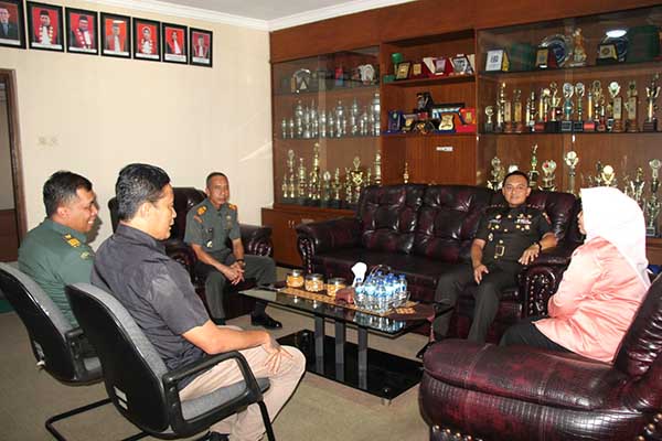Dandim 0833/Kota Malang kunjungi Pengadilan Negeri Malang. (ist) - Dandim 0833/Kota Malang Kunjungi Pengadilan Negeri Malang