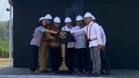 Groundbreaking di lokasi pembangunan SMA Taruna Nusantara Terintegrasi (ITN). (ist) - SMA Taruna Nusantara Terintegrasi Mulai Dibangun di Wilayah Kabupaten Malang
