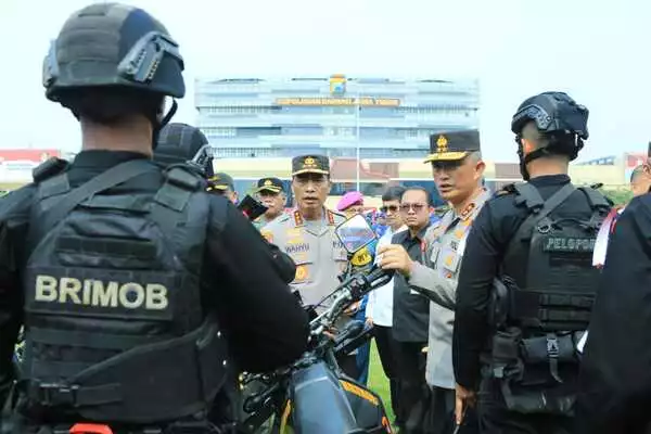 Apel Gelar Pasukan Operasi Aman Bacuya 2023 FIFA World Cup U-17 2023, Polri Siagakan 13 Ribu Personel di Empat Polda